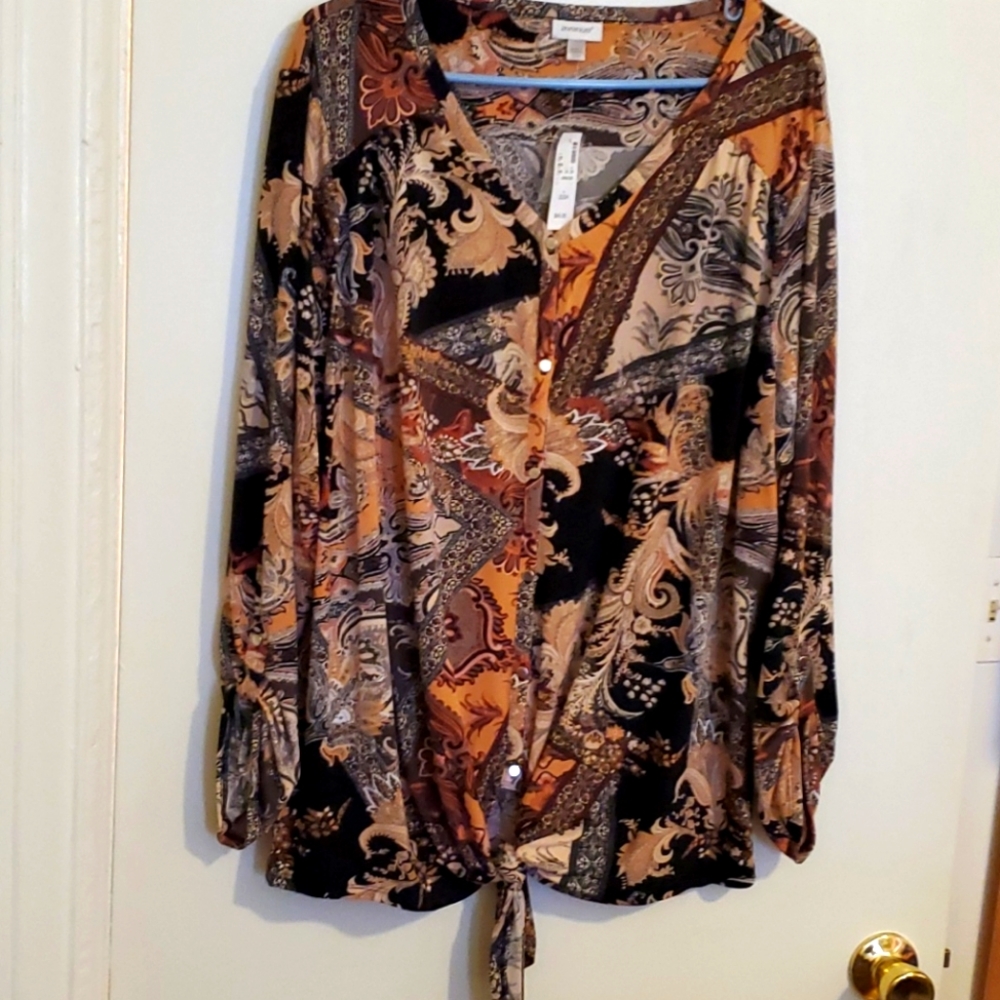 Women's Avenue Multi Color Blouse